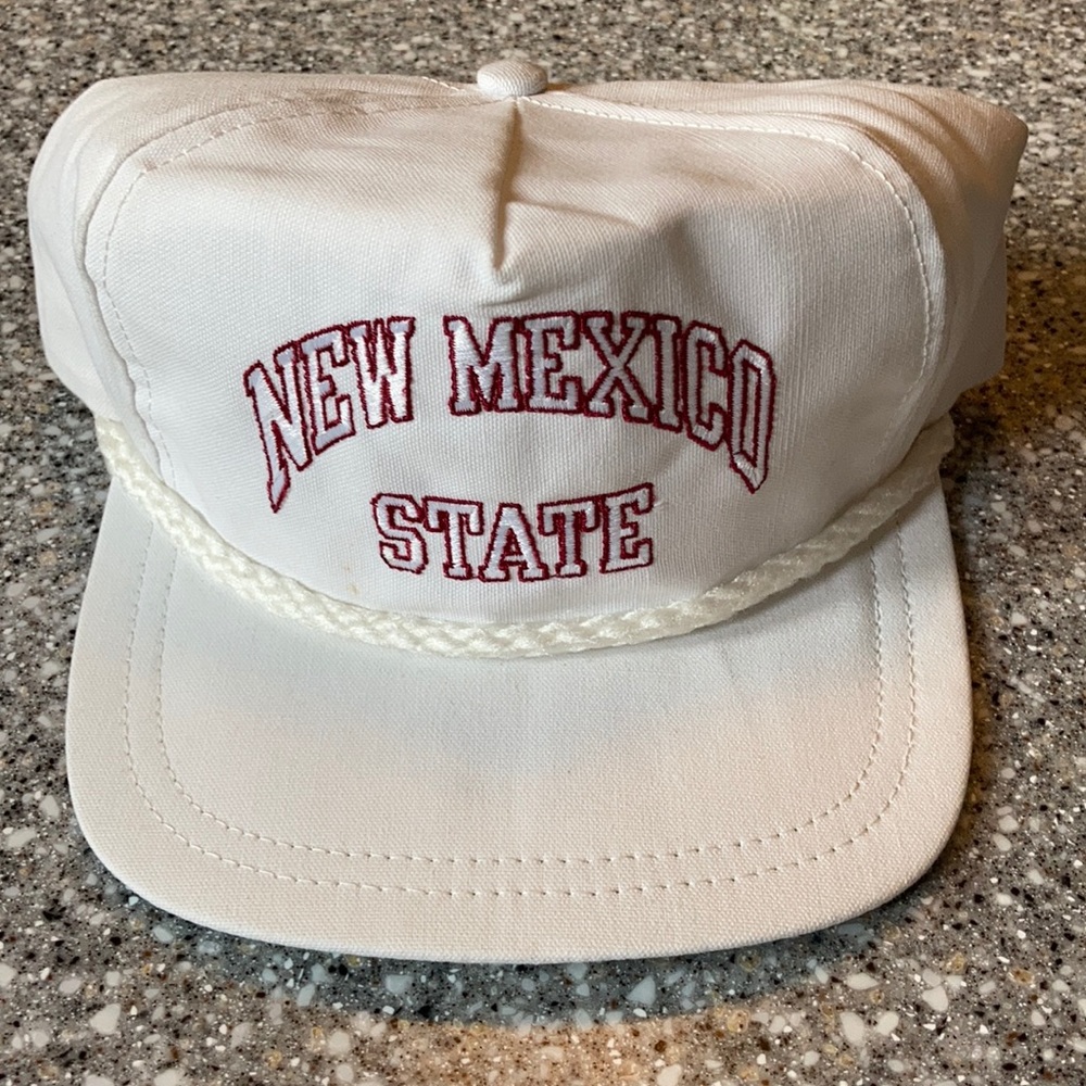 Vintage strapback rope New Mexico State hat